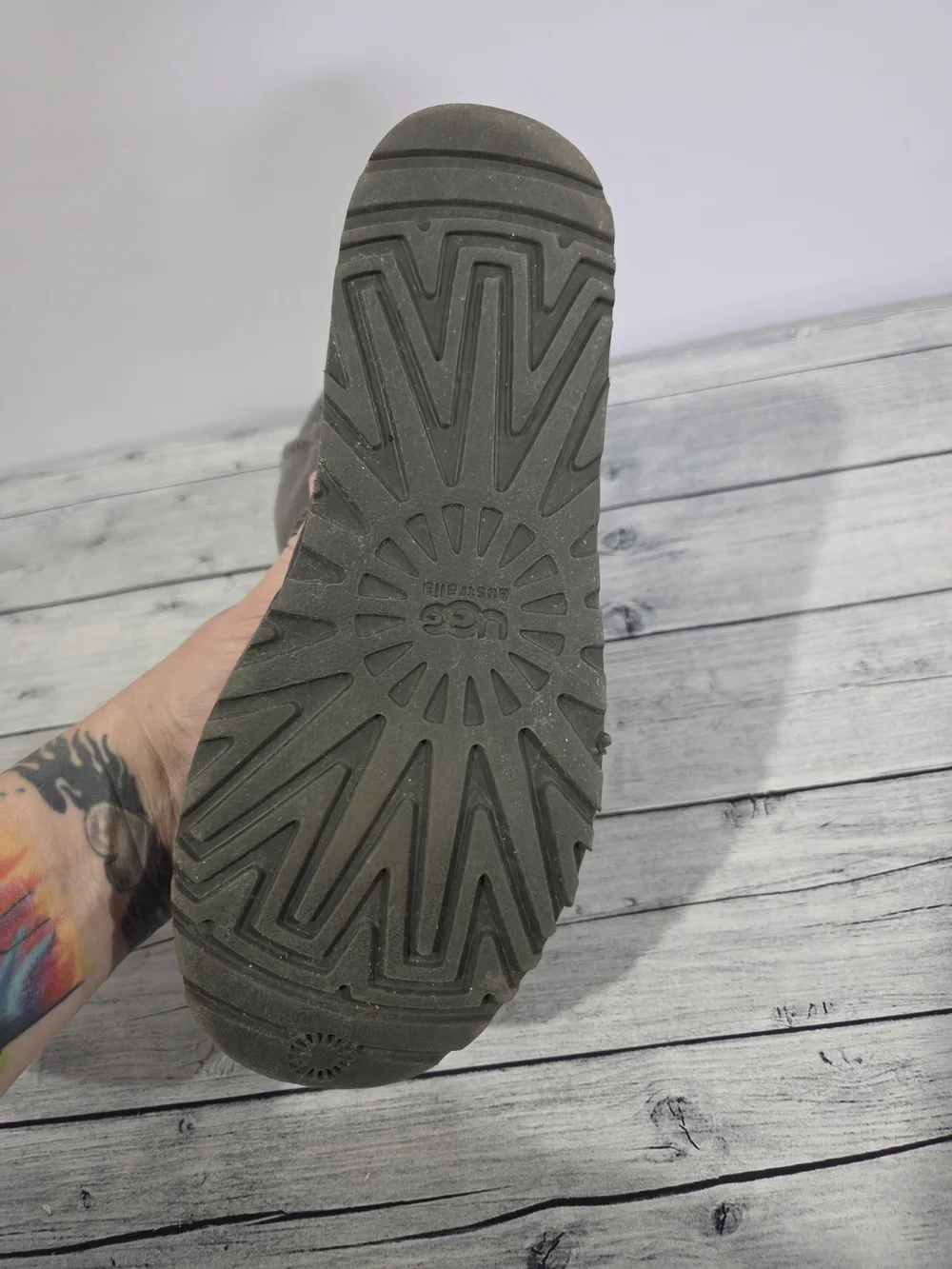 UGG gently worn